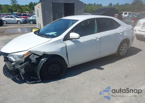 2015 Toyota Corolla Le из США, поврежденный, VIN 2T1BURHE6FC355352